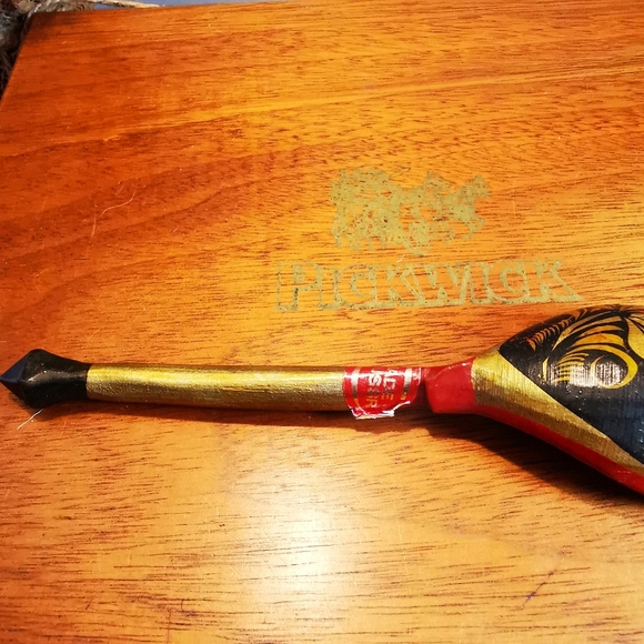 Khokhloma Vintage Wooden Decorative Spoon Made in USSR - Picture 12 of 16